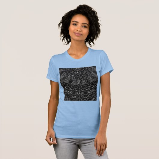 Charcoal Mandala T-Shirt (Vorne ganz)