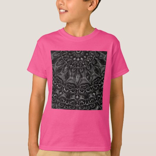 Charcoal Mandala T-Shirt (Vorderseite)