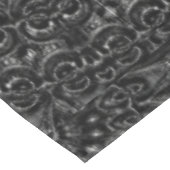 Charcoal Mandala Tabletten Tischdecke (Schrägansicht)