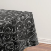 Charcoal Mandala Tabletten Tischdecke (Beispiel)