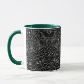 Charcoal Mandala Tasse (Links)
