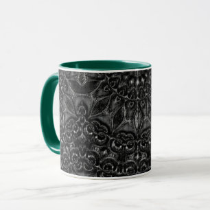 Charcoal Mandala Tasse