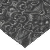 Charcoal Mandala Tischdecke (Schrägansicht)