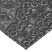 Charcoal Mandala Tischdecke (Schrägansicht)