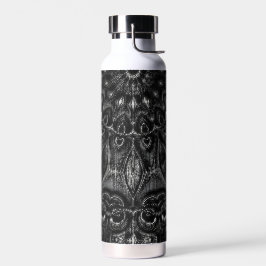 Charcoal Mandala Trinkflasche