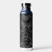 Charcoal Mandala Wasserflasche Trinkflasche (Rechts)
