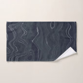 CHARCOAL MARBLE BADEZIMMER TOWEL SET (Handtuch)