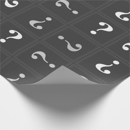 Charcoal Mystery Geschenkpapier (Ecke)