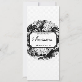 Charcoal Rose Wedding Suite - Einladung