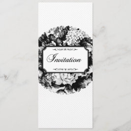 Charcoal Rose Wedding Suite - Einladung