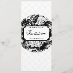 Charcoal Rose Wedding Suite - Einladung