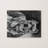 CHARCOIL PITBULL DRAWNING PUZZLESPIEL PUZZLE (Horizontal)