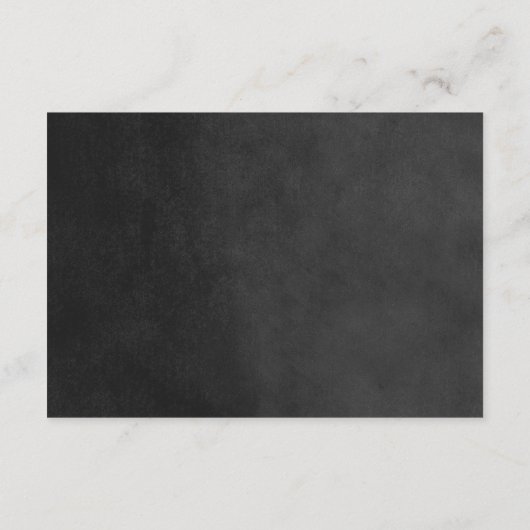 Charcostring Lights Hochzeitkarte Begleitkarte (Rückseite)