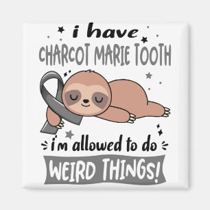 Charcot Marie Tooth Aufklärungsmonat Ribbon Gesch Magnet