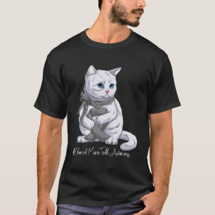 Charcot Marie Tooth Bewusstseinsmonat Graues Band  T-Shirt