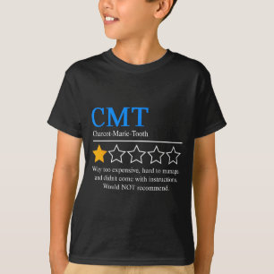 Charcot-Marie-Tooth-Krankheit Bewusstsein Cmt Nich T-Shirt
