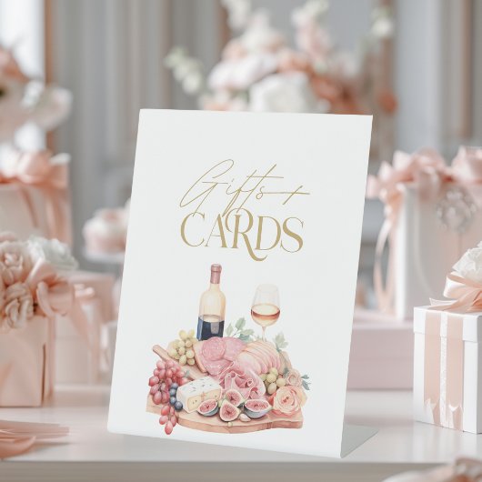 Charcuterboard Brautparty Geschenke & Karten Sockelschild