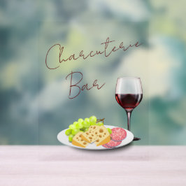 Charcuterie Bar Acrylschild