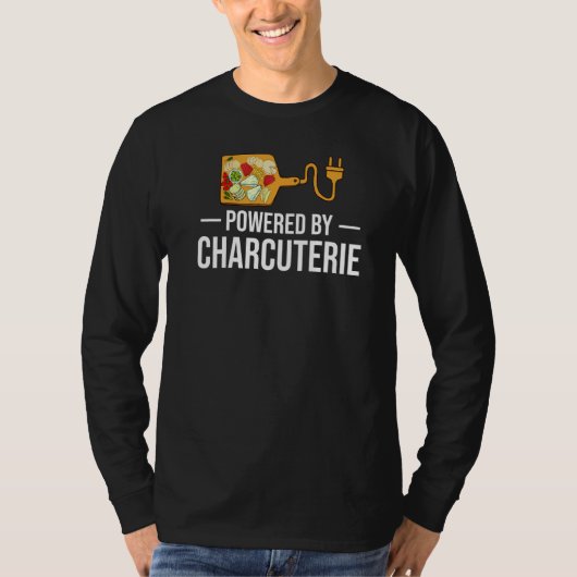 Charcuterie Board Cheese Plate Meat Recipes Ideas  T-Shirt (Vorderseite)