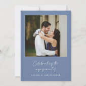 Charcuterie Board Wine & Käse Engagement Party Einladung (Rückseite)