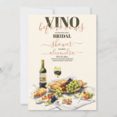 Charcuterie Chefkoch Brautparty Einladung (Vorderseite)