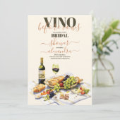 Charcuterie Chefkoch Brautparty Einladung (Stehend Vorderseite)