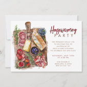 Charcuterie Chefkoch Party Housewarming Einladung (Vorderseite)