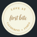 Charcuterie-Cup-Aufkleber Runder Aufkleber<br><div class="desc">Diese Aufkleber sind gut für Charcuterie-Becher oder alles,  was mit Essen.</div>