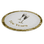 Charcuterie Cutting Board für das neue Jahr Schneidebrett (Ecke)