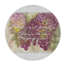 Charcuterie Magnifique Paare Round Cutting Board