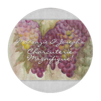 Charcuterie Magnifique Paare Round Cutting Board Schneidebrett