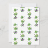 Charcuterie | Party der Käsesorte Einladung (Rückseite)