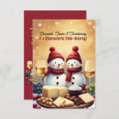 Charcuterie Party Einladung (Vorne/Hinten)