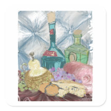 Charcuterie Weine und Käse Originelle Kunst, Dicht