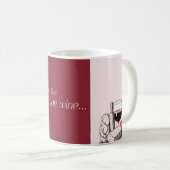 Charcuterie & Wine 50. Geburtstagsparty Blush Kaffeetasse (VorderseiteRechts)
