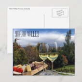 Charcuterie-Yarra-Tal Postkarte (Vorne/Hinten)