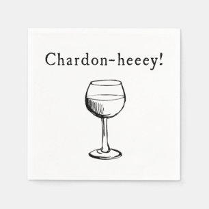 Chardon-heeey! Serviette