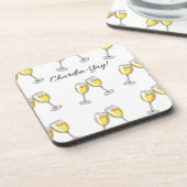 Chardon-Yay! Getränkeuntersetzer (Linke Seite)