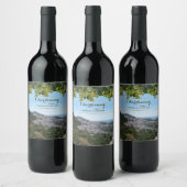 Chardonnay (anpassbar) weinetikett (Flaschen)