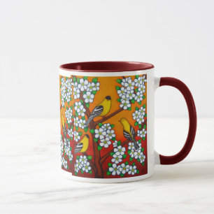 Chardonnay-Sonnenuntergang-Kaffee-Tasse Tasse