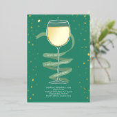 Chardonnay Weinkeller und Weine des Mendrisiotto Folieneinladung (Stehend vorne)