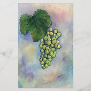 Chardonnay Weinkultur und Erde Briefpapier