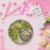 Chardonnay Weinroute Mendrisiotto Pappteller (Party)