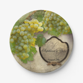 Chardonnay Weinroute Mendrisiotto Pappteller