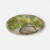 Chardonnay Weinroute Mendrisiotto Pappteller (Schrägansicht)