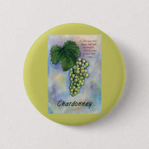 Chardonnay Weintrauben & Beschreibung Schaltfläche Button
