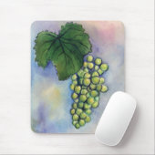 Chardonnay Weintrauben Mousepad (Mit Mouse)