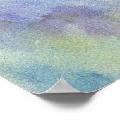 Chardonnay Weintrauben Poster (Ecke)