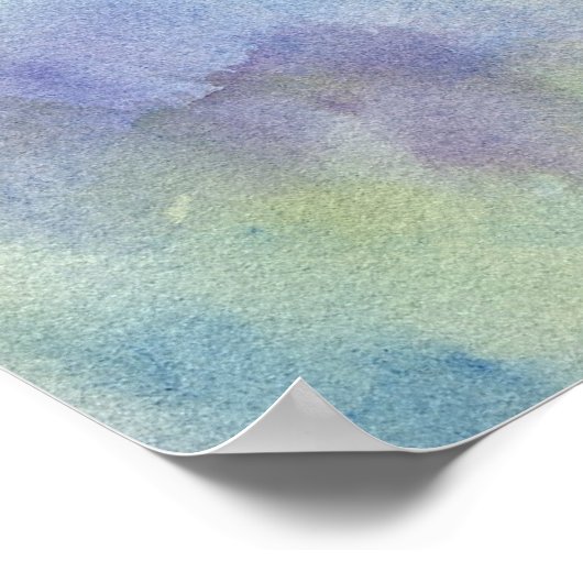 Chardonnay Weintrauben Poster (Ecke)