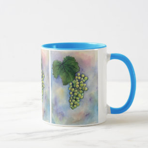 Chardonnay Weintrauben Tasse